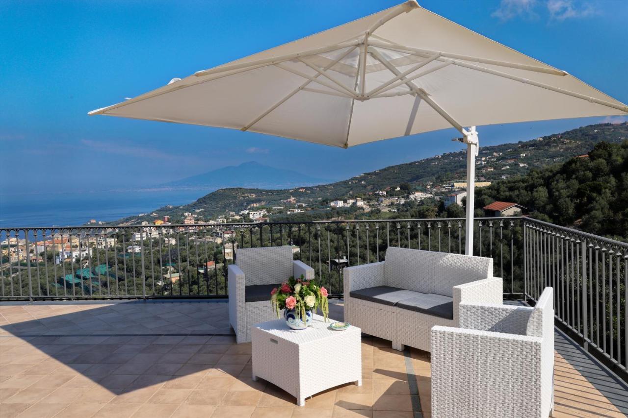 Villa Italia Sorrento Termini Bagian luar foto