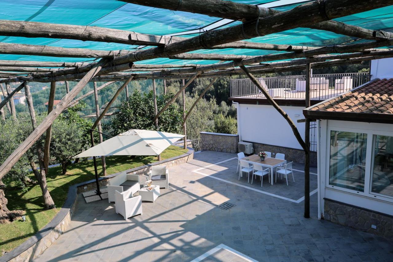Villa Italia Sorrento Termini Bagian luar foto