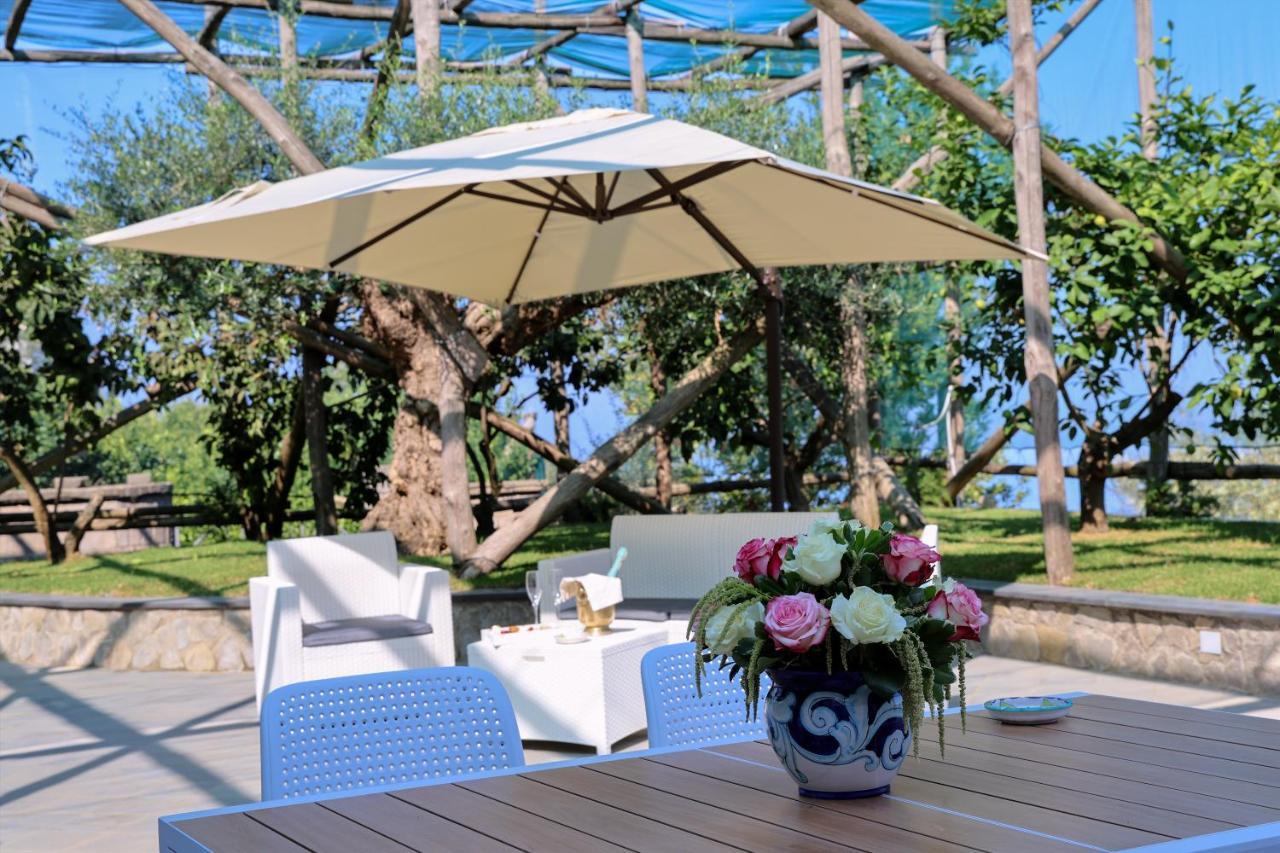 Villa Italia Sorrento Termini Bagian luar foto